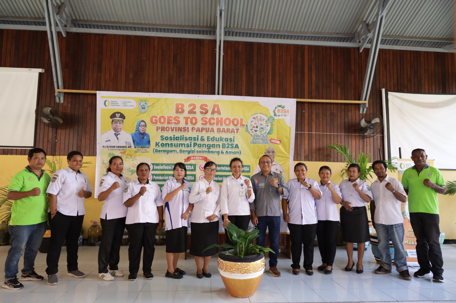 Kegiatan B2SA Goes to School (BGtS) - Papua Barat